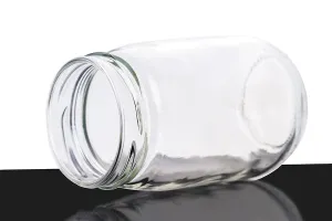 Βάζο γυάλινο 190 ml με κυρτά τοιχώματα και στόμιο για καπάκια τύπου Τ.Ο 53 - 70 τμχ-4