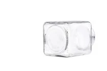 580ml square jar with 70TO deep finish for sauces, honey and sweet preserves.
