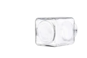 Τετράγωνο βάζο για σάλτσες, μέλι και γλυκά 580 ml (T.O 70)-3