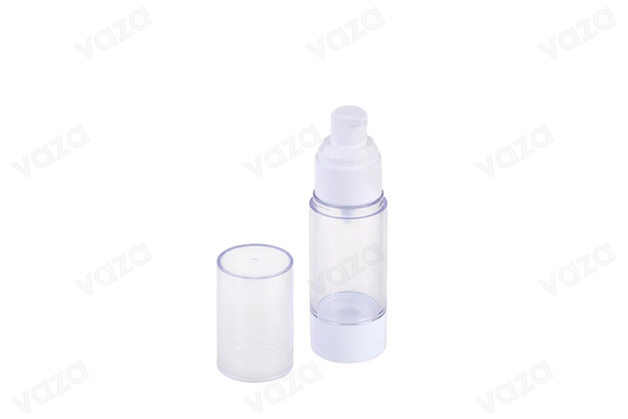 Μπουκάλι πλαστικό Airless για κρέμα διάφανο 30 ml Μπουκάλι πλαστικό Airless για κρέμα διάφανο 30 ml-εικόνα_προϊοντική