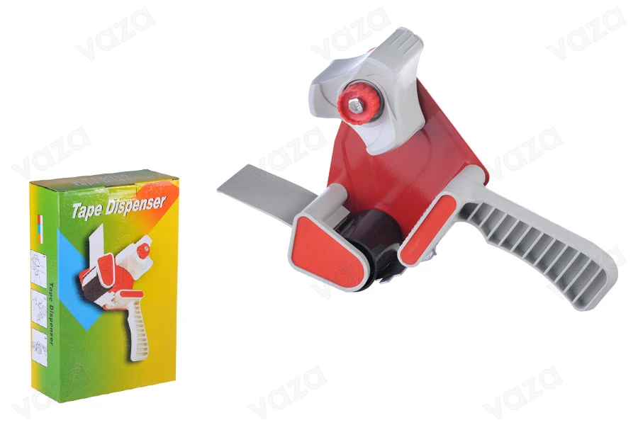 Dispenser dore për shirita paketimi, ngjyrë e kuqe Dispenser dore për shirita paketimi, ngjyrë e kuqe-imazh_produkt