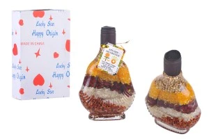 130ml Kitchen grain seeds decoration glass bottle-4