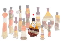 130ml Kitchen grain seeds decoration glass bottle