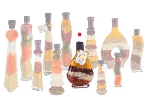 130ml Kitchen grain seeds decoration glass bottle-3