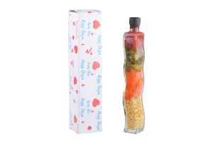 Bottiglia di vetro con verdure per la decorazione della cucina (280 ml)-2