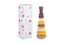 380ml Kitchen grain seeds decoration glass bottle
