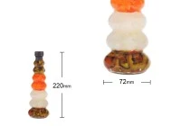 270ml Kitchen fruit veg decoration glass bottle