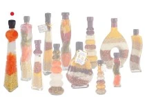 260ml Kitchen fruit veg decoration glass bottle