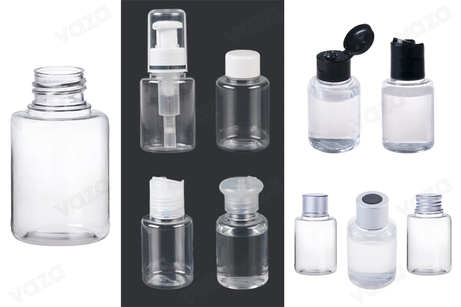 Μπουκαλάκι PET 65 ml διάφανο με στόμιο PP 24 Μπουκαλάκι PET 65 ml διάφανο με στόμιο PP 24-εικόνα_διαστάσεις