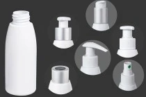 Μπουκάλι λευκό πλαστικό 100 ml PP 24 Μπουκάλι λευκό πλαστικό 100 ml PP 24