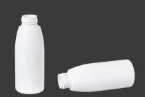 Μπουκάλι λευκό πλαστικό 100 ml PP 24 Μπουκάλι λευκό πλαστικό 100 ml PP 24