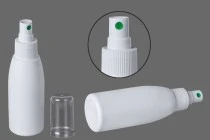 Μπουκάλι λευκό πλαστικό 100 ml PP 24 Μπουκάλι λευκό πλαστικό 100 ml PP 24