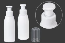 Μπουκάλι λευκό πλαστικό 100 ml PP 24 Μπουκάλι λευκό πλαστικό 100 ml PP 24