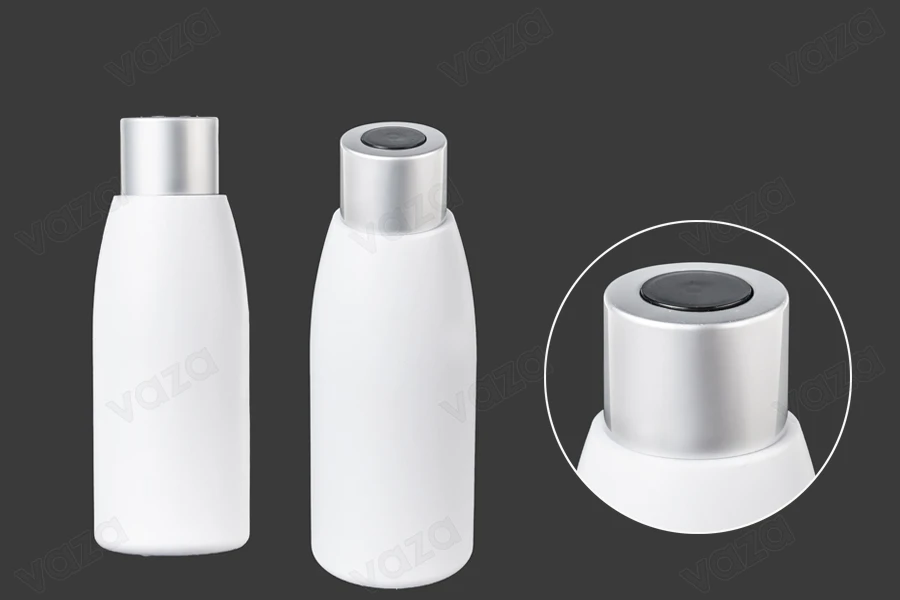 Μπουκάλι λευκό πλαστικό 100 ml PP 24-εικόνα_σύνθεση