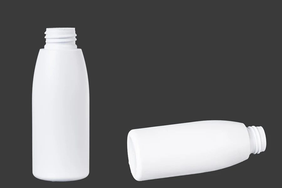 Μπουκάλι λευκό πλαστικό 100 ml PP 24 Μπουκάλι λευκό πλαστικό 100 ml PP 24
