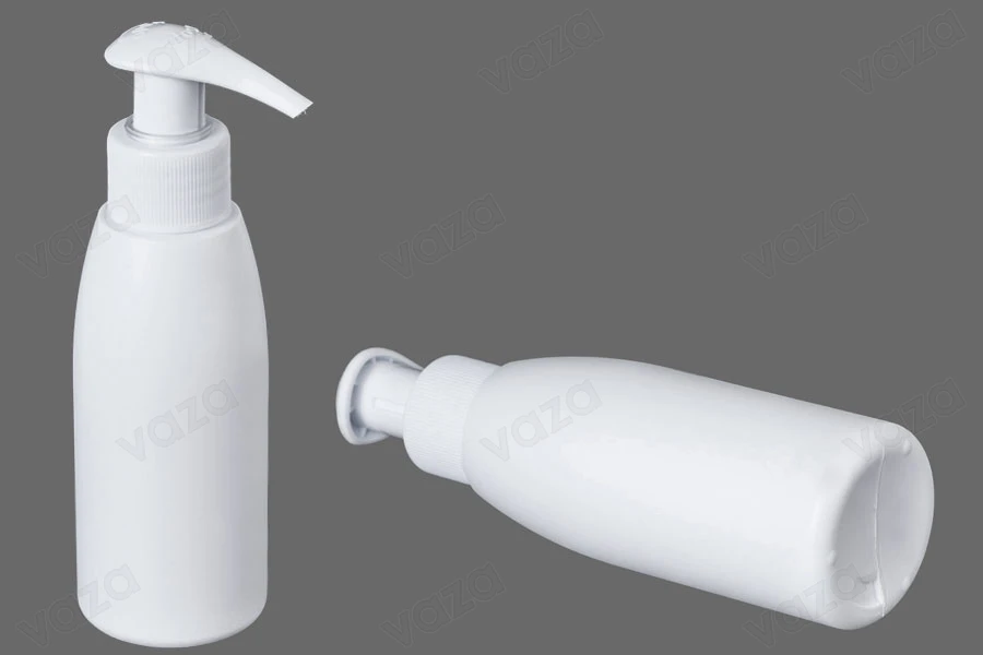 Μπουκάλι λευκό πλαστικό 100 ml PP 24-εικόνα_σύνθεση