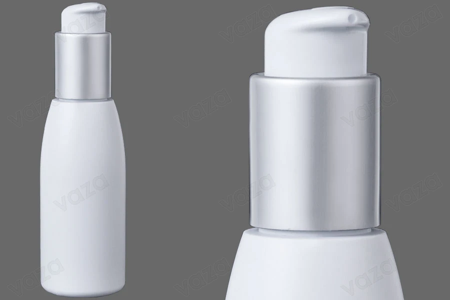 Μπουκάλι λευκό πλαστικό 100 ml PP 24-εικόνα_σύνθεση