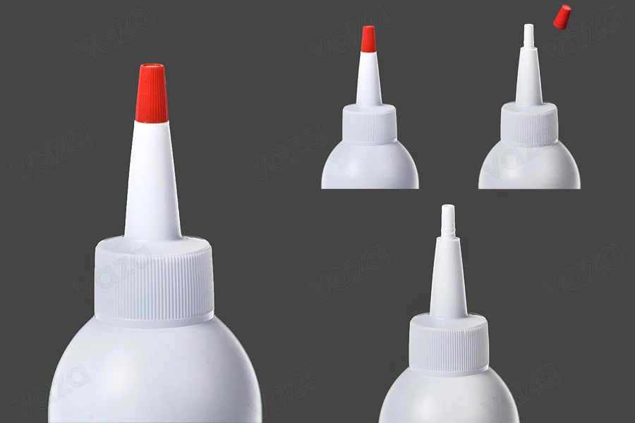 Μπουκάλι πλαστικό 150 ml με "μύτη" και καπάκι βιδωτό - 12 τμχ Μπουκάλι πλαστικό 150 ml με "μύτη" και καπάκι βιδωτό - 12 τμχ-εικόνα_διαστάσεις