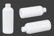 Μπουκάλι λευκό πλαστικό 150 ml PP 24 Μπουκάλι λευκό πλαστικό 150 ml PP 24