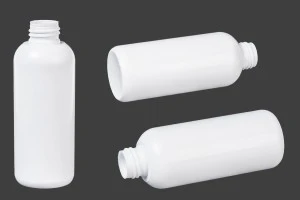 Μπουκάλι λευκό πλαστικό 150 ml PP 24-2