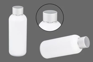 Μπουκάλι λευκό πλαστικό 150 ml PP 24-4