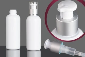 Μπουκάλι λευκό πλαστικό 150 ml PP 24-11