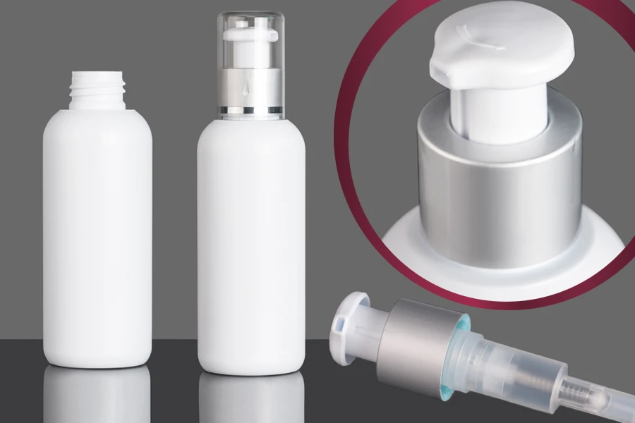 Μπουκάλι λευκό πλαστικό 150 ml PP 24 Μπουκάλι λευκό πλαστικό 150 ml PP 24