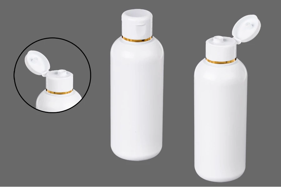 Μπουκάλι λευκό πλαστικό 150 ml PP 24 Μπουκάλι λευκό πλαστικό 150 ml PP 24