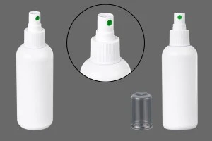 Μπουκάλι λευκό πλαστικό 150 ml PP 24-8