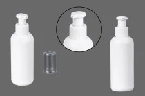 Μπουκάλι λευκό πλαστικό 150 ml PP 24 Μπουκάλι λευκό πλαστικό 150 ml PP 24
