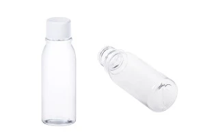 Flacon en plastique de 75 ml avec bouchon à vis à large ouverture-1