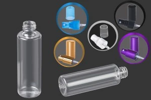 Μπουκάλι πλαστικό διάφανο 50 ml (PP 18)