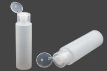 Μπουκάλι πλαστικό ημιδιάφανο 500 ml με καπάκι flip top για σαμπουάν και λοσιόν Μπουκάλι πλαστικό ημιδιάφανο 500 ml με καπάκι flip top για σαμπουάν και λοσιόν