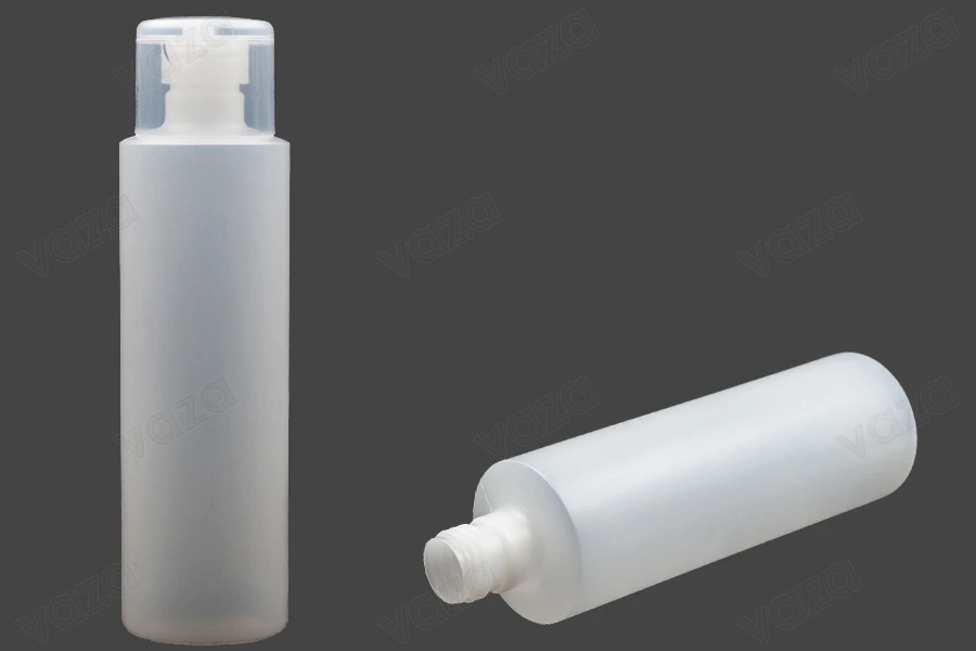 Kunststoff-Flasche 500 ml transparent für Shampoos und Lotionen Kunststoff-Flasche 500 ml transparent für Shampoos und Lotionen-