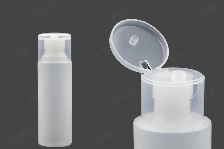 Μπουκάλι πλαστικό 250 ml με καπάκι flip top για σαμπουάν και λοσιόν Μπουκάλι πλαστικό 250 ml με καπάκι flip top για σαμπουάν και λοσιόν-εικόνα_προϊοντική