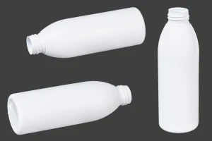 Μπουκάλι λευκό πλαστικό 150 ml PP 24-2