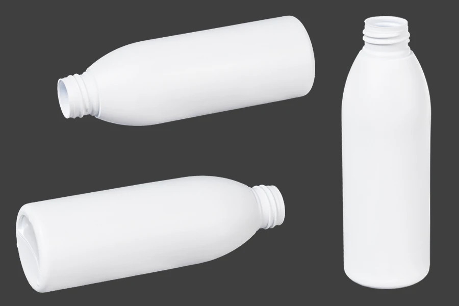 Μπουκάλι λευκό πλαστικό 150 ml PP 24 Μπουκάλι λευκό πλαστικό 150 ml PP 24
