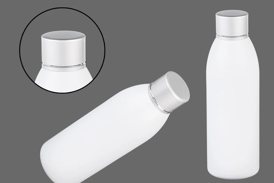Μπουκάλι λευκό πλαστικό 150 ml PP 24 Μπουκάλι λευκό πλαστικό 150 ml PP 24