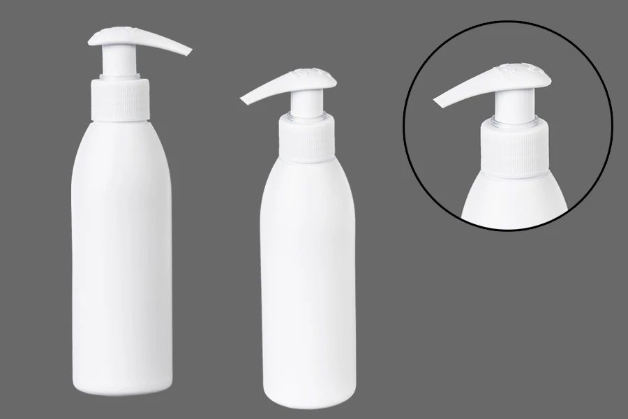 Μπουκάλι λευκό πλαστικό 150 ml PP 24 Μπουκάλι λευκό πλαστικό 150 ml PP 24