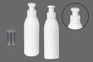 Μπουκάλι λευκό πλαστικό 150 ml PP 24-9
