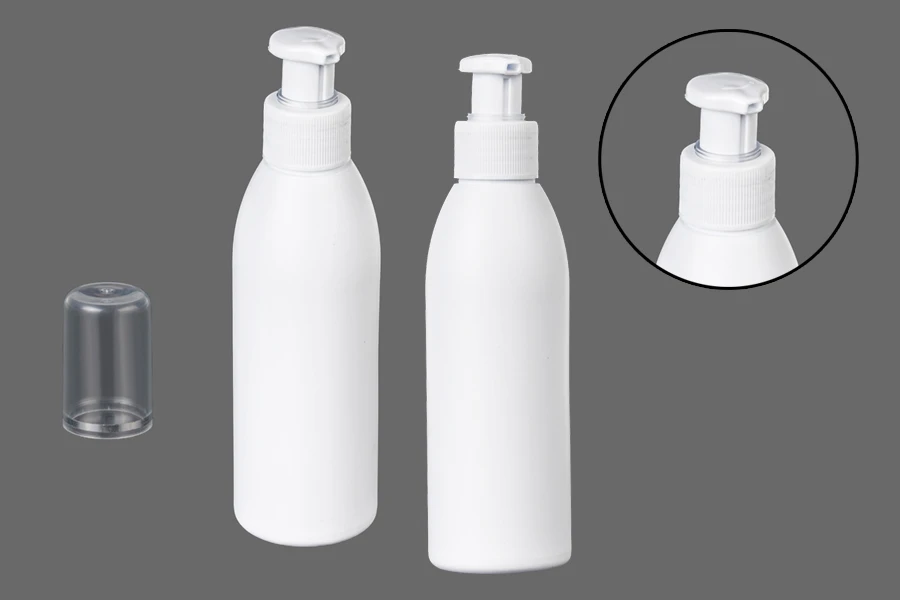 Μπουκάλι λευκό πλαστικό 150 ml PP 24 Μπουκάλι λευκό πλαστικό 150 ml PP 24