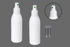 Μπουκάλι λευκό πλαστικό 150 ml PP 24-7