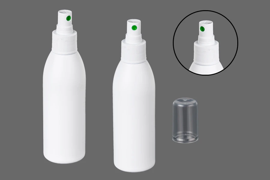 Μπουκάλι λευκό πλαστικό 150 ml PP 24 Μπουκάλι λευκό πλαστικό 150 ml PP 24