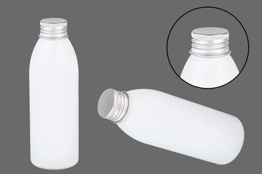 Μπουκάλι λευκό πλαστικό 150 ml PP 24 Μπουκάλι λευκό πλαστικό 150 ml PP 24