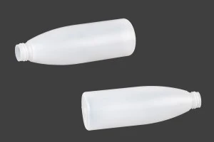 Bottiglia di plastica   semitrasparente da 200ml PP24-13