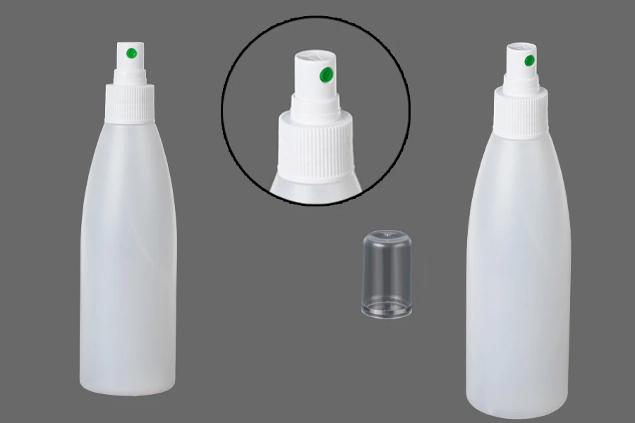 Μπουκάλι ημιδιάφανο πλαστικό 200 ml PP 24 Μπουκάλι ημιδιάφανο πλαστικό 200 ml PP 24