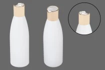 Μπουκάλι λευκό πλαστικό 200 ml PP 24 Μπουκάλι λευκό πλαστικό 200 ml PP 24