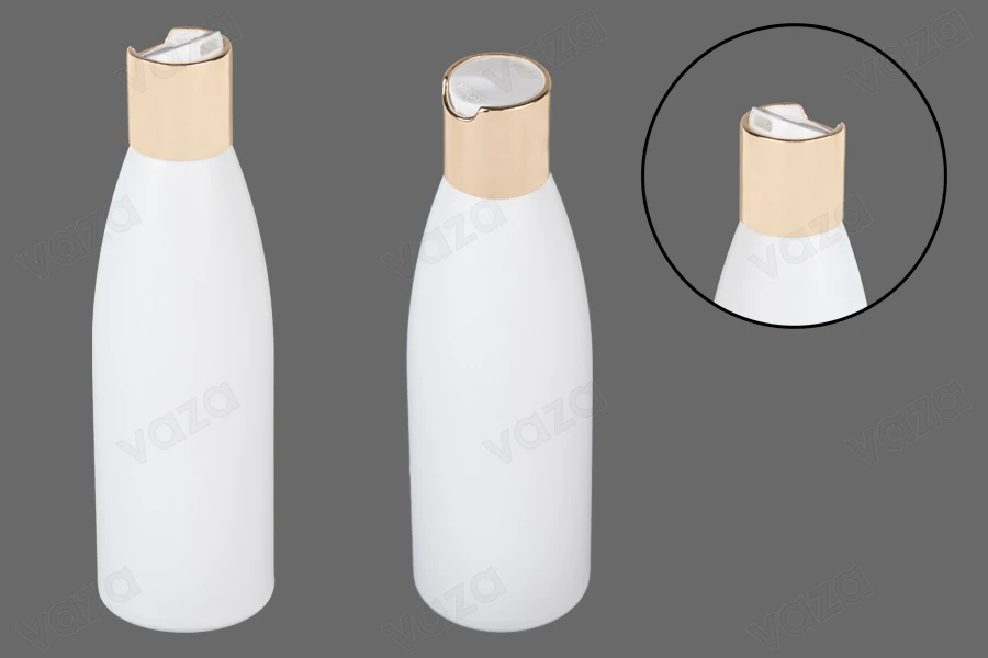 Flacon en plastique blanc de 200 ml PP 24-photo_groupe