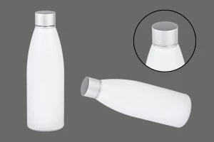 Flacon en plastique blanc de 200 ml PP 24-3
