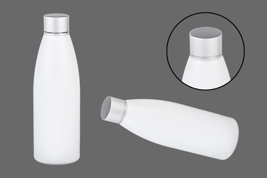 Μπουκάλι λευκό πλαστικό 200 ml PP 24 Μπουκάλι λευκό πλαστικό 200 ml PP 24